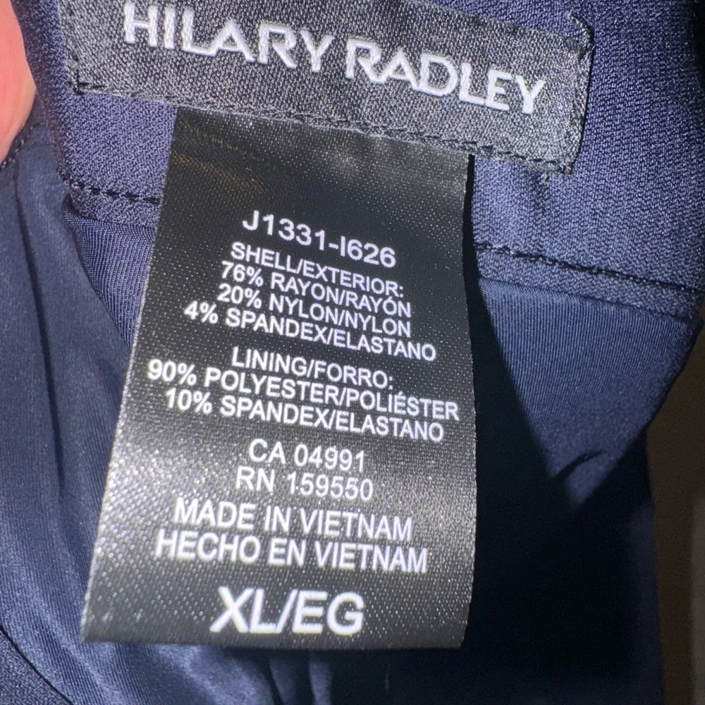 Hilary Radley Women's Built-in Shorts Super Stretch Front Pockets Skort  XL/EG